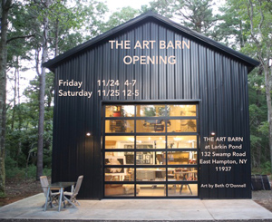 The Art Barn Opening, East Hampton